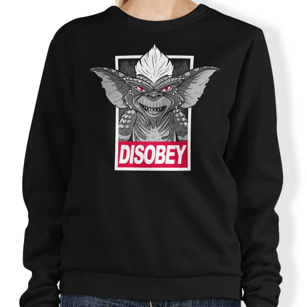 Getsousa Disobey Crewneck Sweatshirt in S - 4XL Sizes