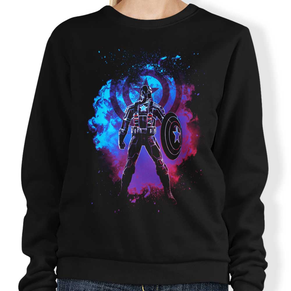 Captain's Spirit Crewneck Sweatshirt - A Stylish Donnie Illustrations Apparel