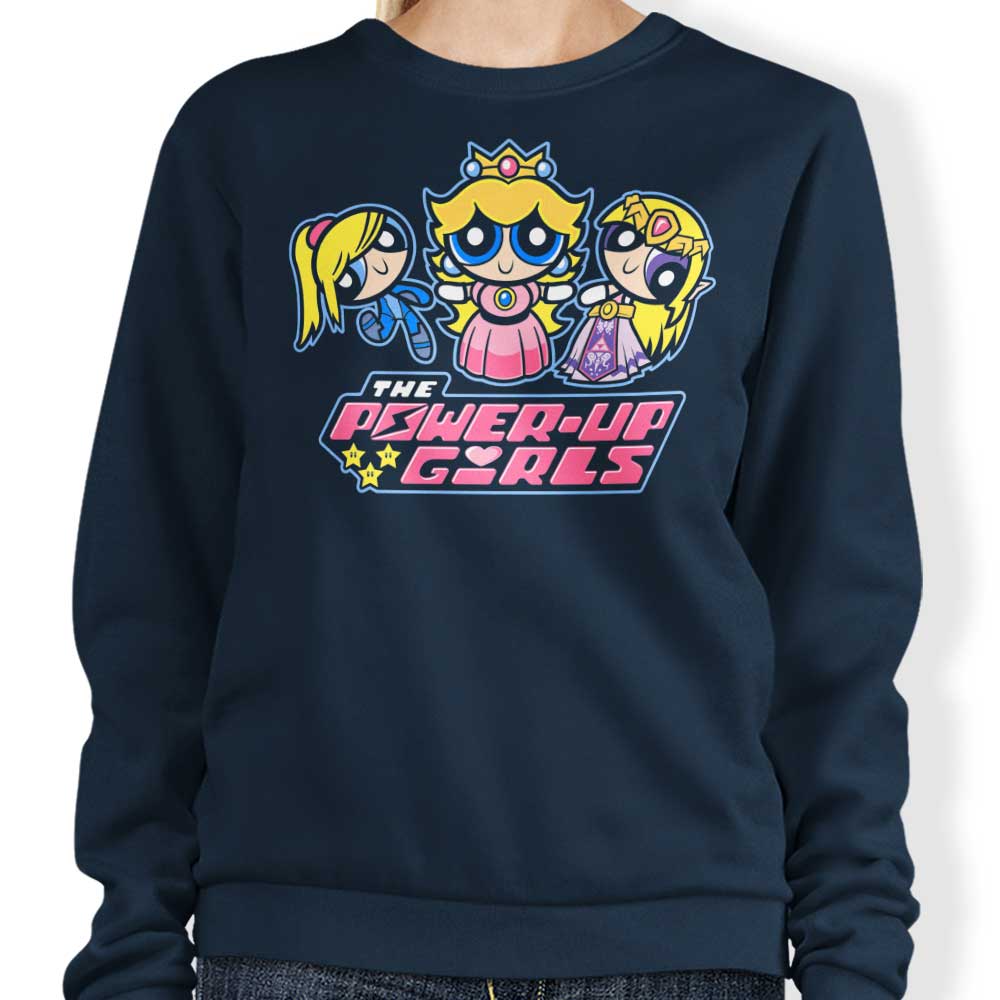 The Stylish Power Up Girls Sweatshirt