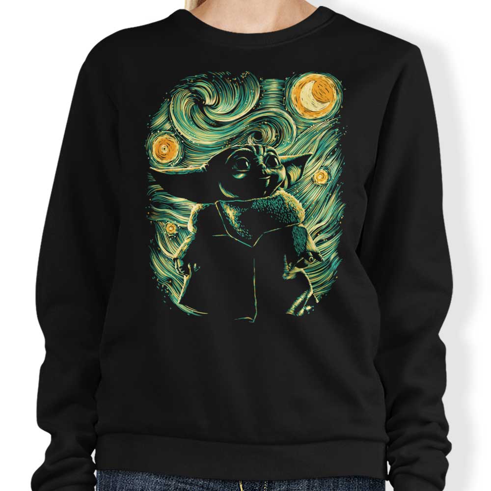 Starry Child Crewneck Sweatshirt for Casual Wear