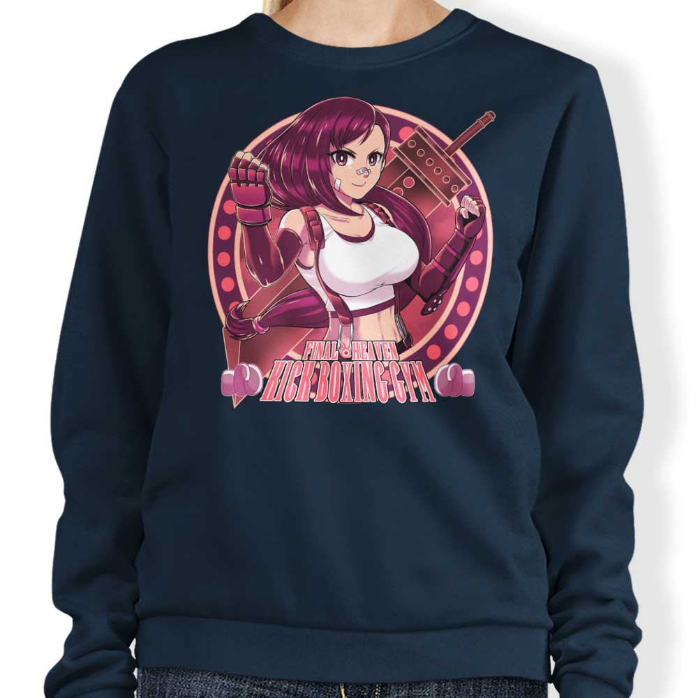 Coinbox Tees' Final Heaven Kick Boxing Comfortable Crewneck Sweatshirt