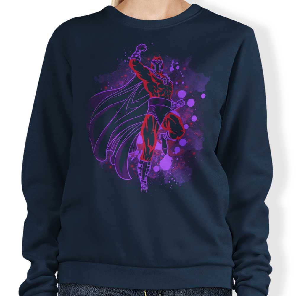 Soulkr's Stylish Inked Magnetism Crewneck Sweatshirt - S to 4XL Sizes