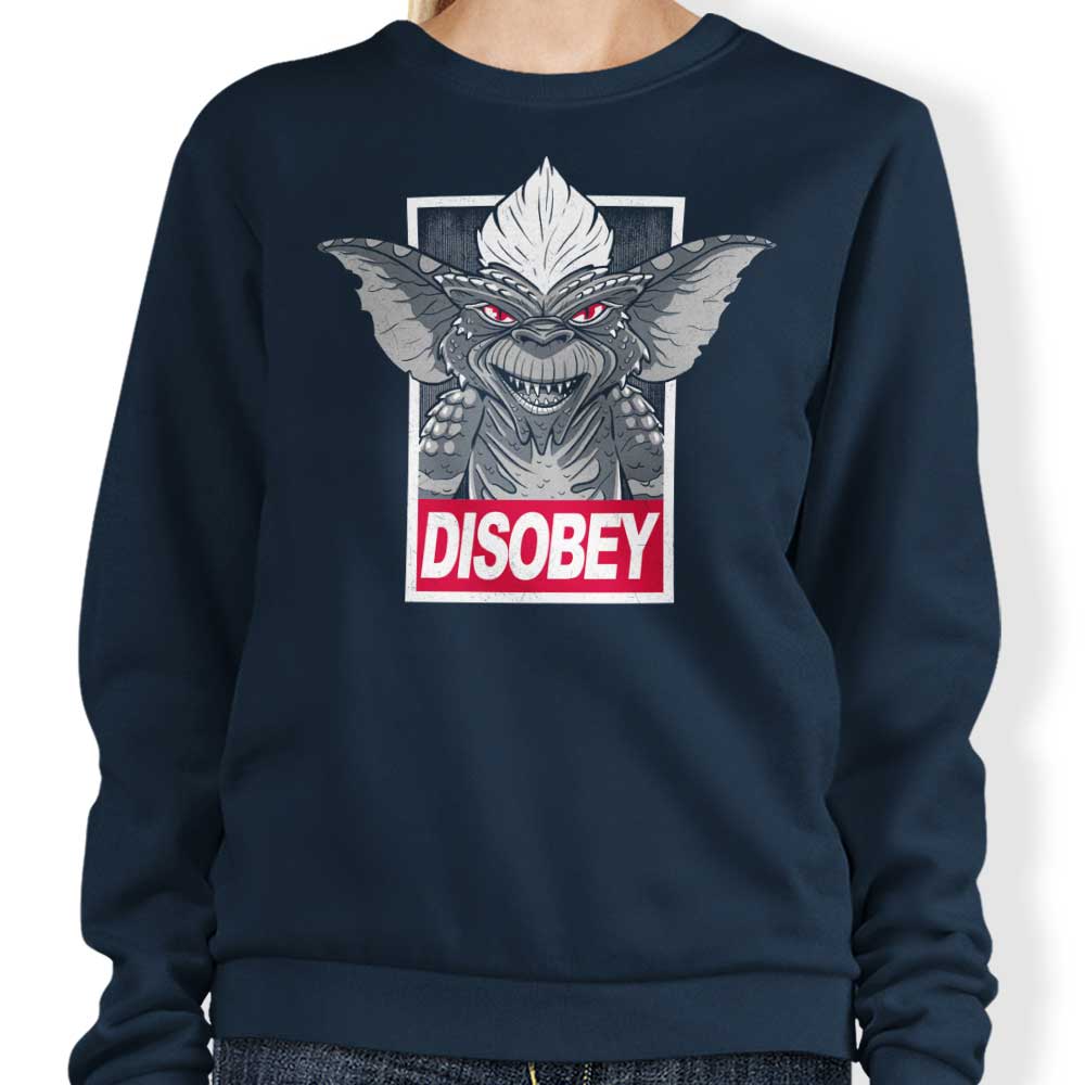 Getsousa Disobey Crewneck Sweatshirt in S - 4XL Sizes