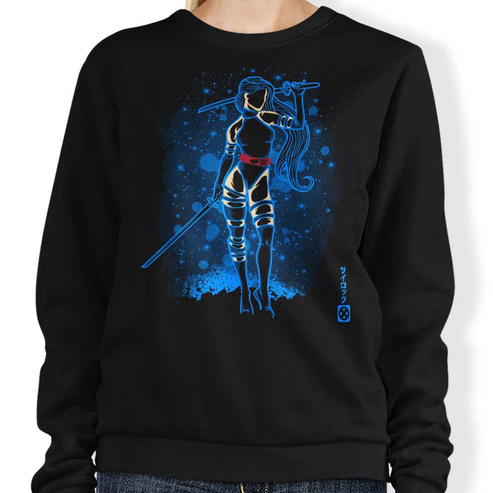 Captain Britain Inspired Crewneck Sweatshirt by Soulkr