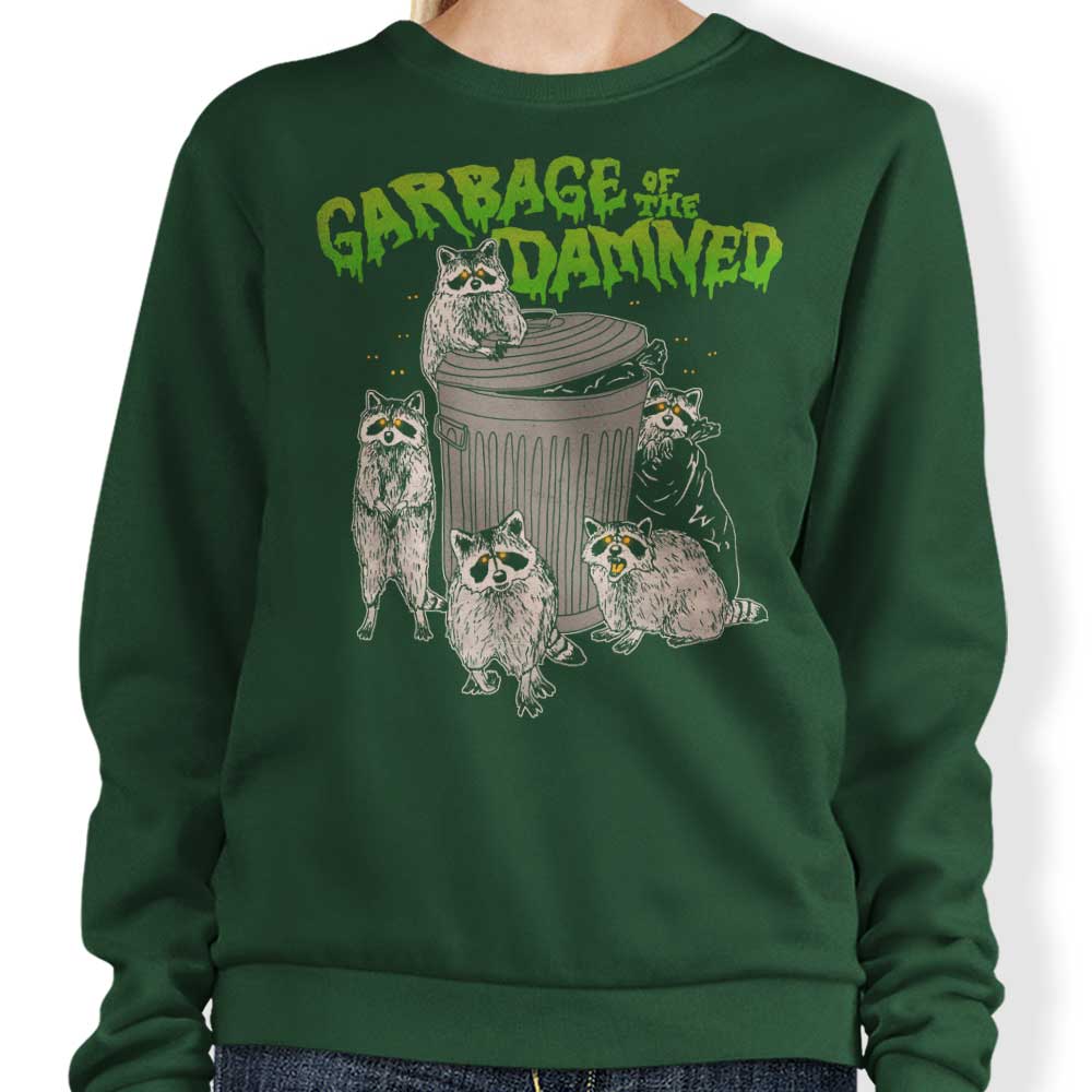 Hillary White's 'Garbage of the Damned' Comfortable Crewneck Sweatshirt
