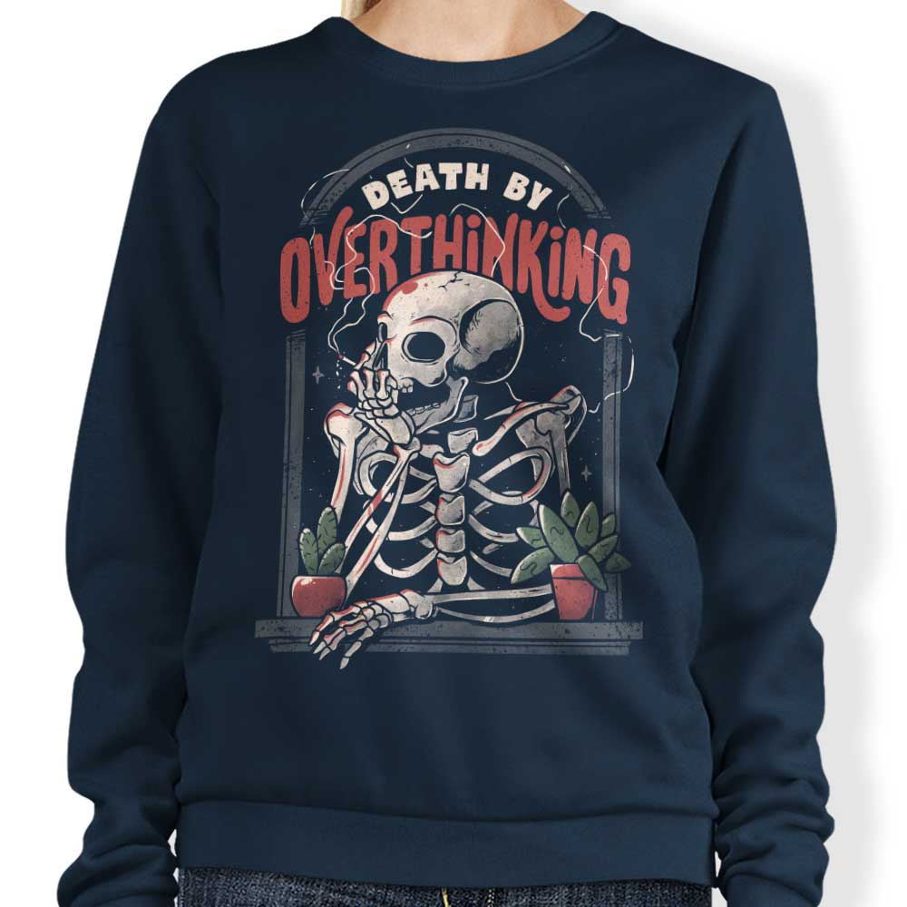 Overthinking-induced Stress Relief - Stylish Sweatshirt by Edu.ely