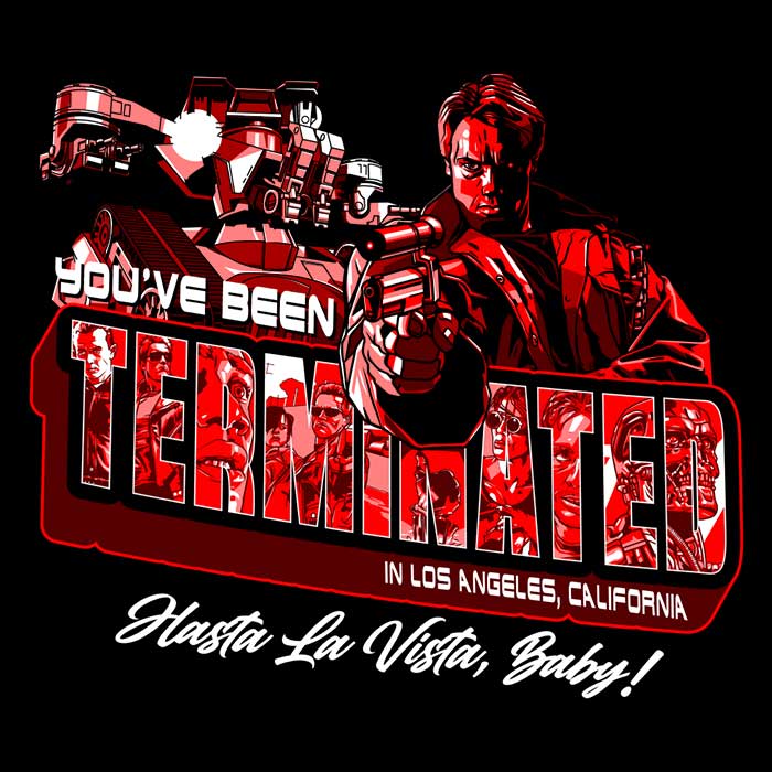 GoodIdeaRyan's 'You've Been Terminated' Comfortable Crewneck Sweatshirt