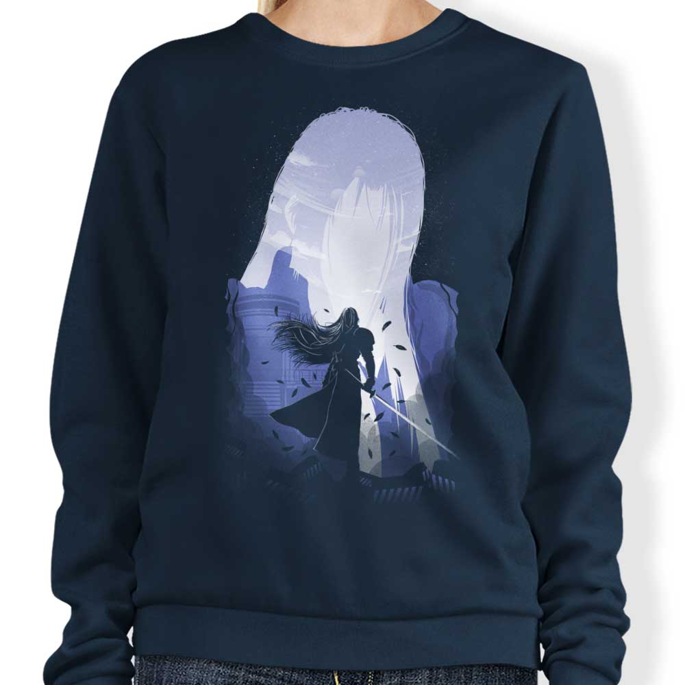 Donnie Illustrations' One - Winged Landscape Crewneck Sweatshirt in S - 4XL