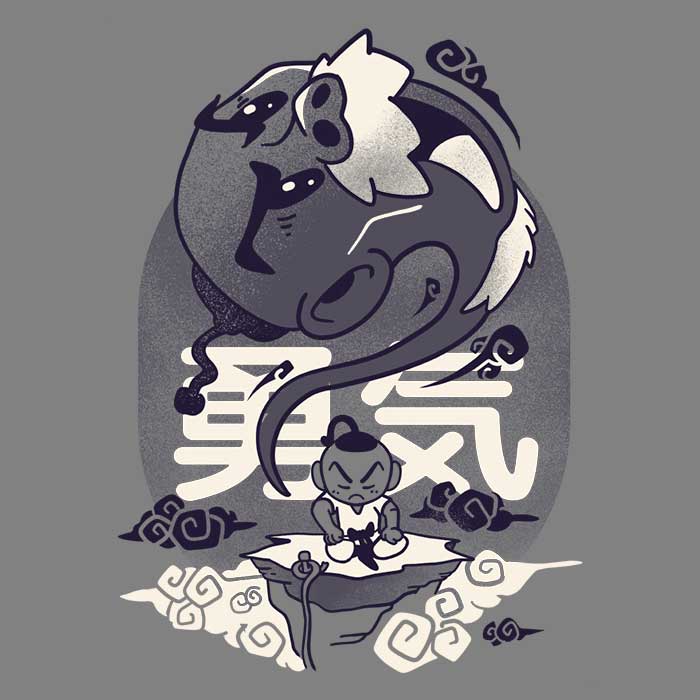 Sketchdemao's Crewneck Sweatshirt - Facing the Challenge