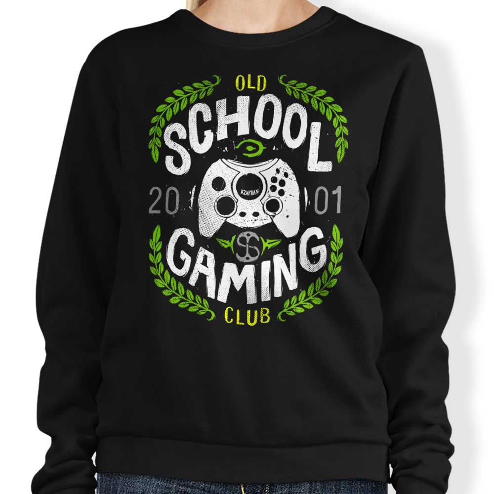 Azafran's Comfortable X Gaming Club Crewneck Sweatshirt in S - 4XL Sizes