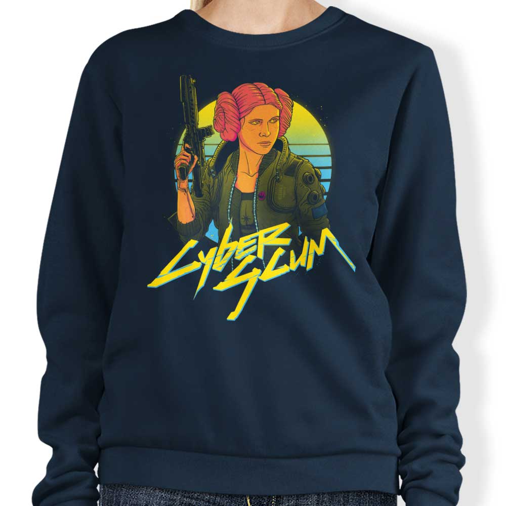 1977 Cyberscum Crewneck Sweatshirt in S - 4XL Sizes