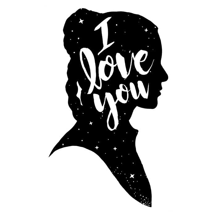 Adorable 'I Love You' Crewneck Sweatshirt in S - 4XL Sizes