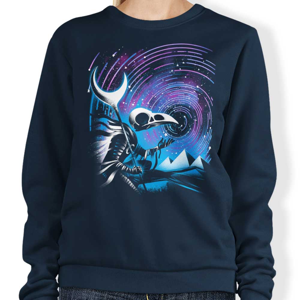 Alemaglia's Starry Traces Crewneck Sweatshirt in S - 4XL Sizes