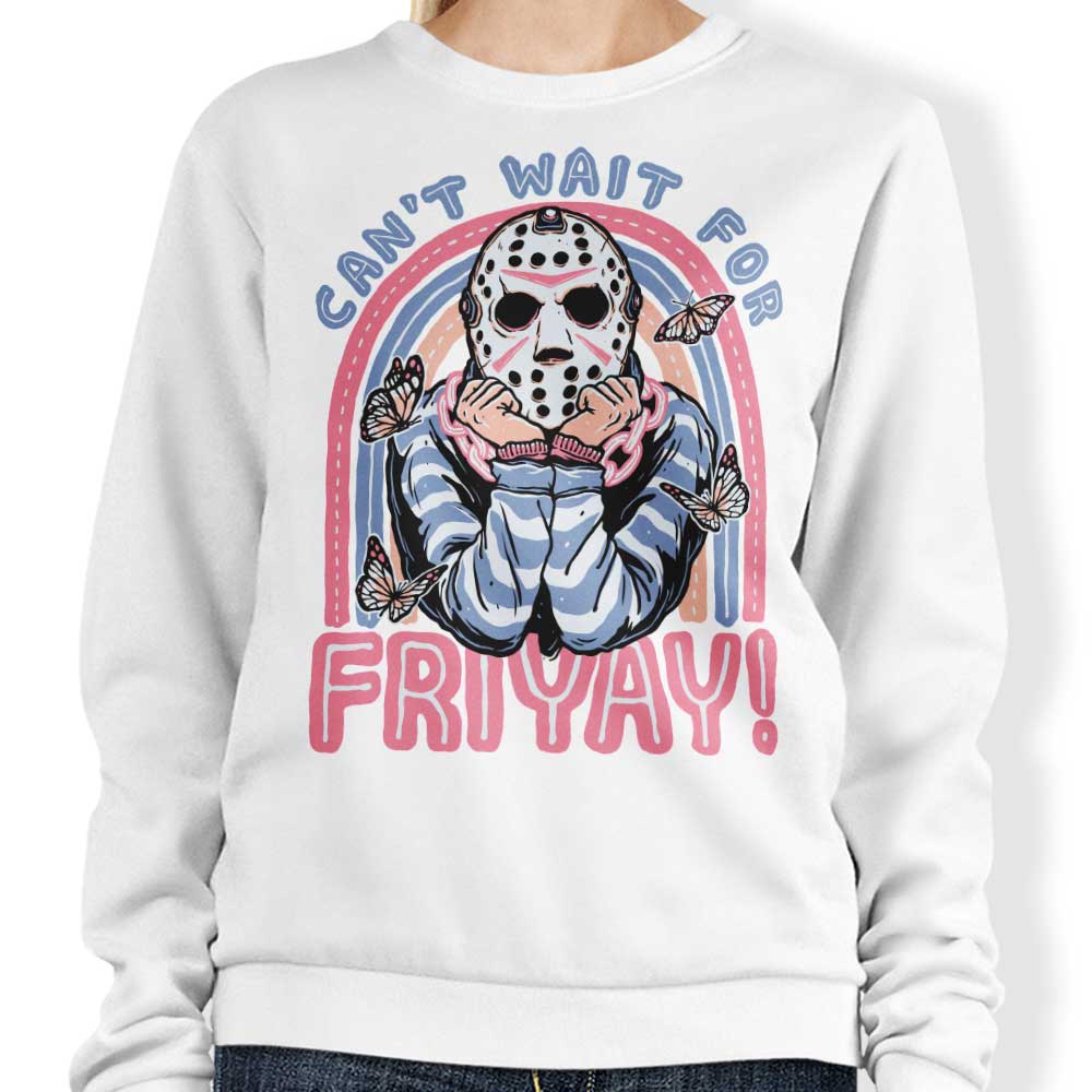 Can't Wait for Friday - Momma Gorilla Crewneck Sweatshirt for All Sizes