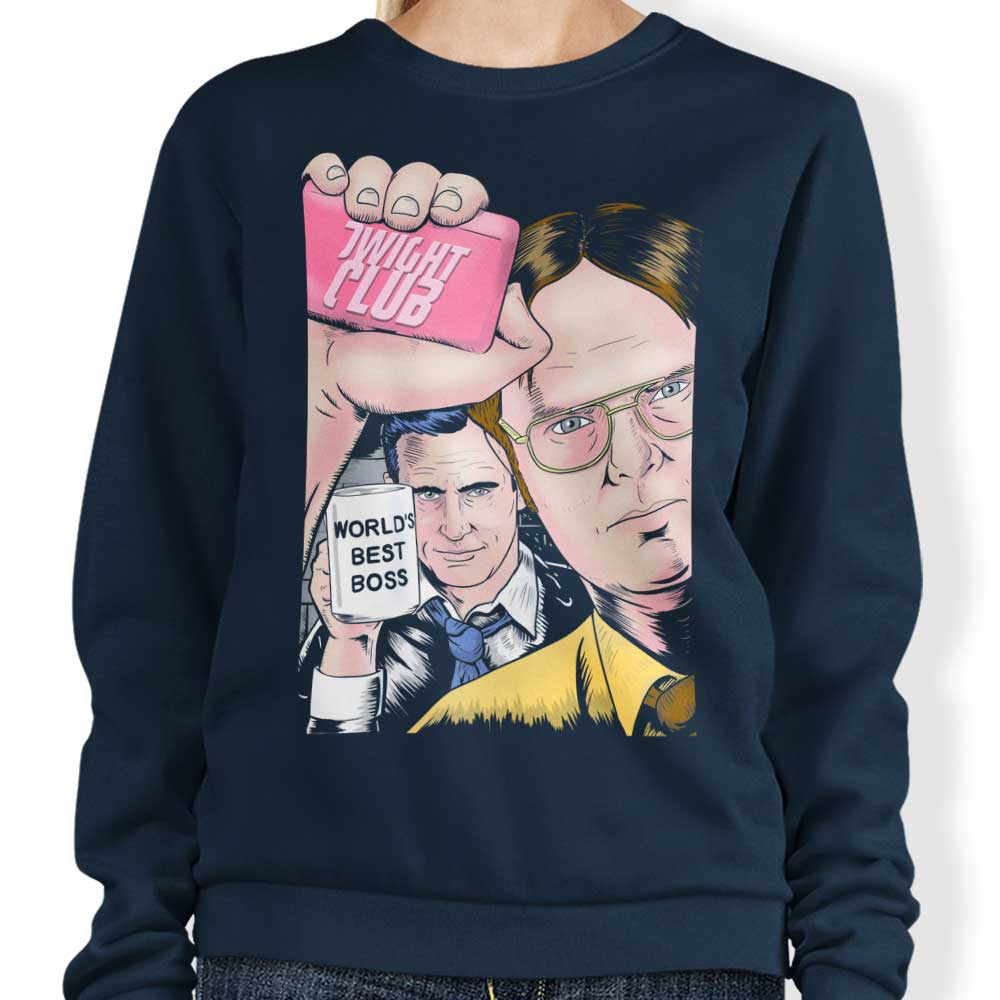 Dwight Club Crewneck Sweatshirt for Men and Women - High - Quality Comfort Wear