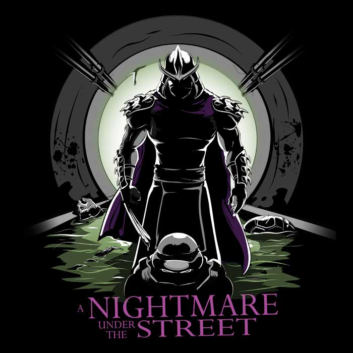 Aaron Morales Designs' Spooky 'Nightmare Under the Street' Sweatshirt for Fashion Lovers