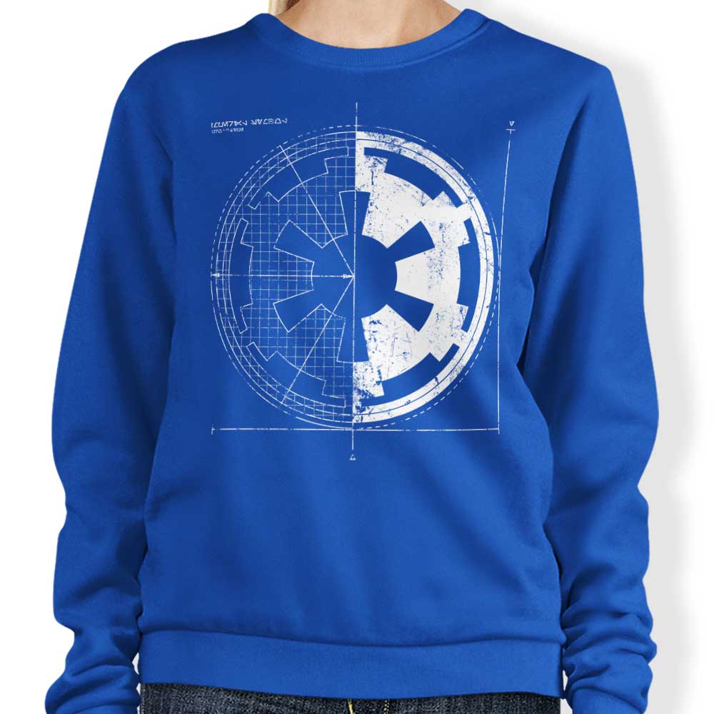 Empire Blueprint Men's Sweatshirt - A Fashionable Apparel