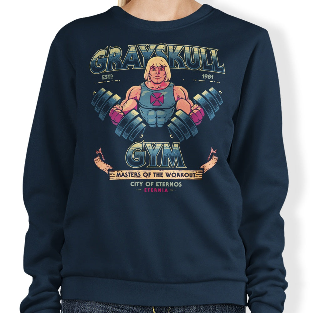 Grayskull Gym Branded Unisex Sweatshirt for Fitness Enthusiasts