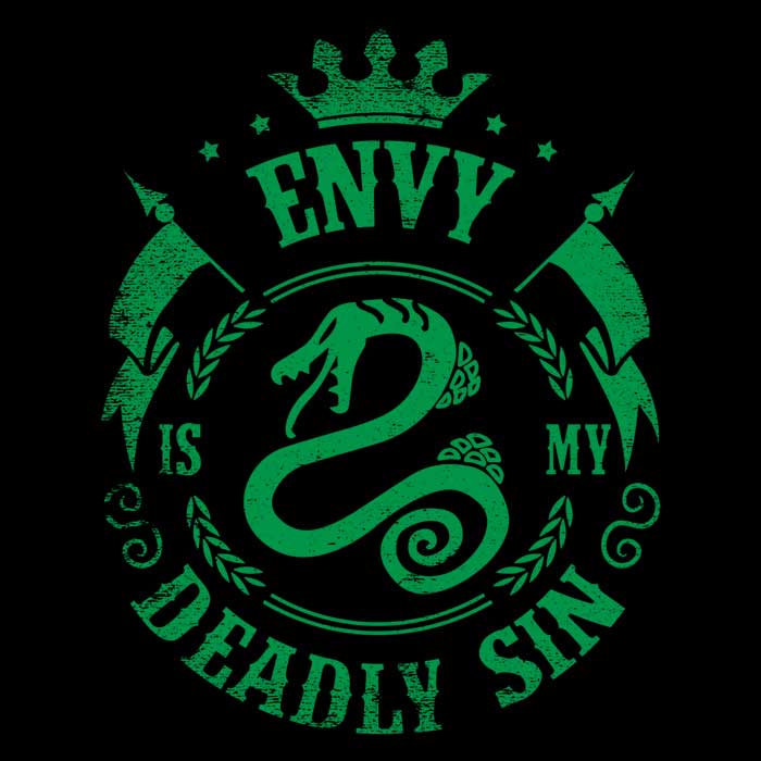 Typhoonic Art Envy is My Sin Crewneck Sweatshirt for Comfort and Style