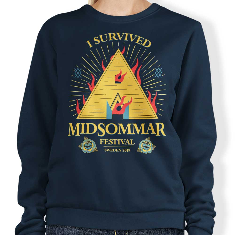 Survived Midsommar-themed Crewneck Sweatshirt by 14Eight