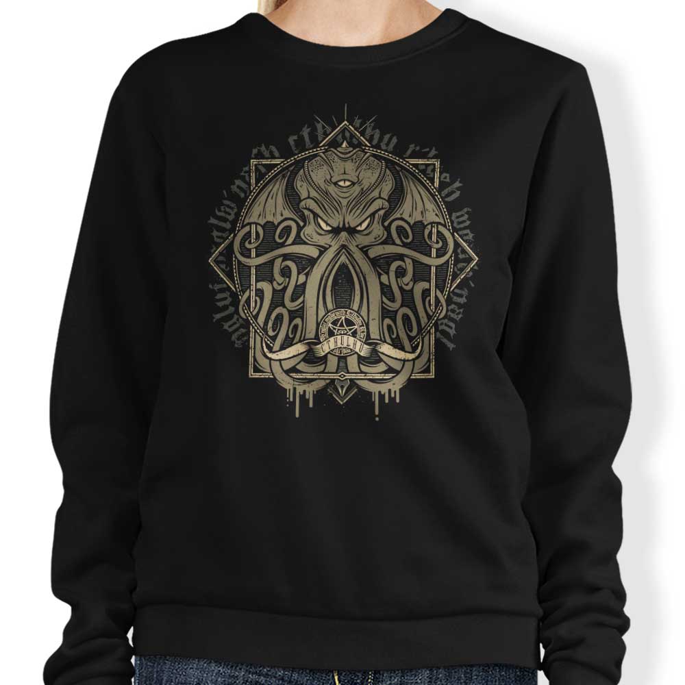 StudioM6 Cthulhumicon Comfortable Crewneck Sweatshirt in S - 4XL Sizes