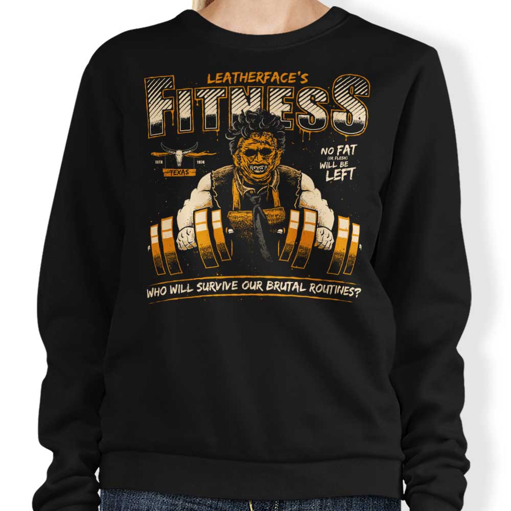 Texas Fitness Crewneck Sweatshirt - Comfortable Apparel for Fitness Enthusiasts