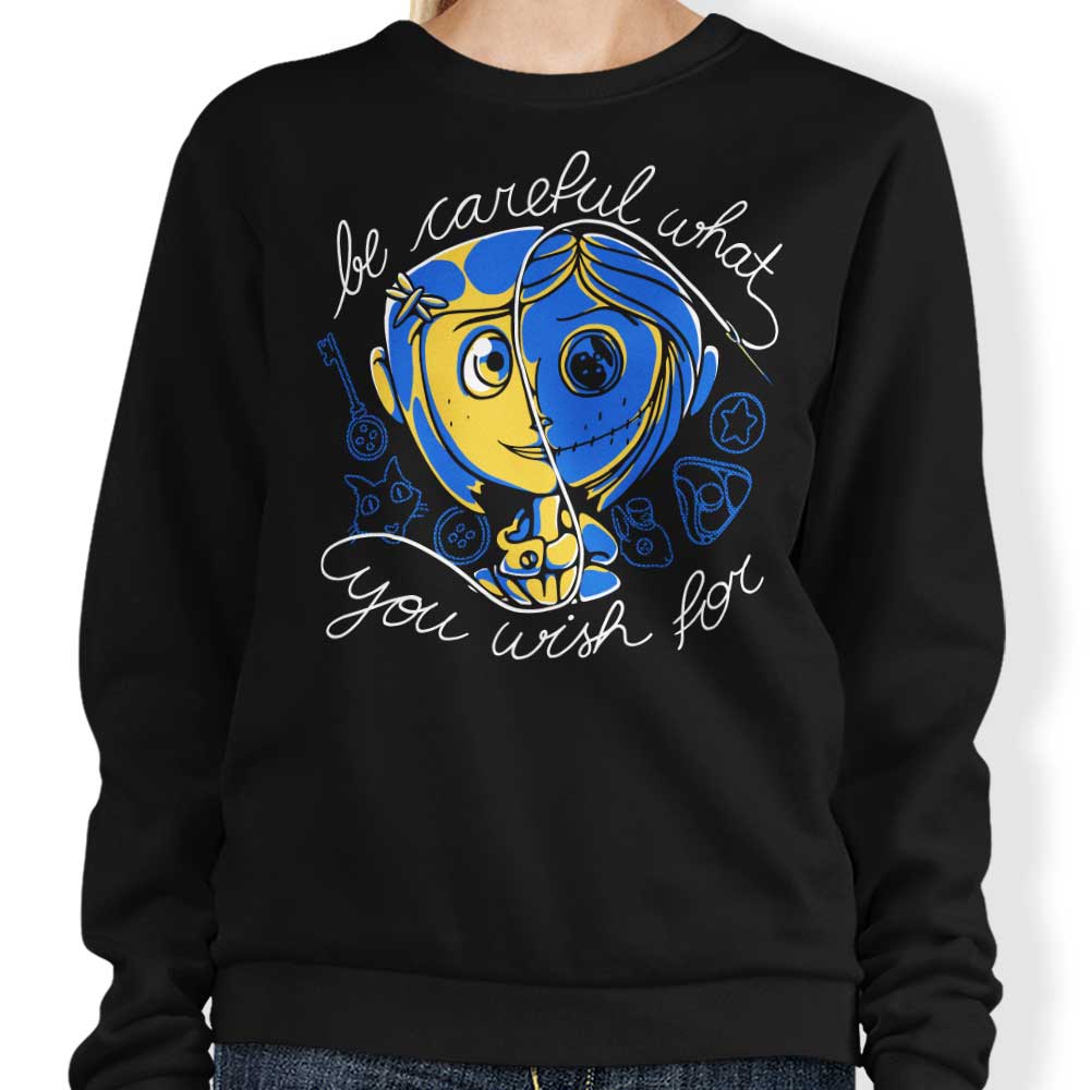 Plastic Dino's Thoughtful Wish Crewneck Sweatshirt for Comfortable Wear