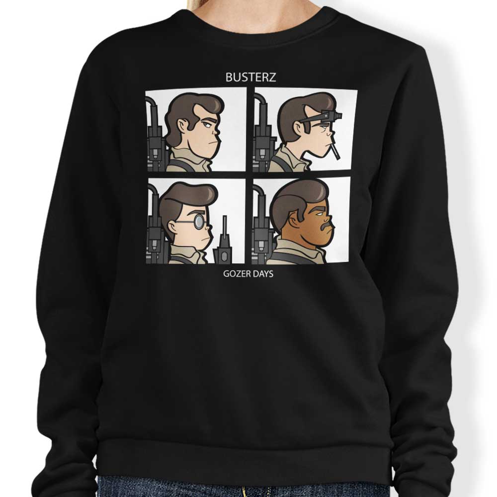 Jonathan Berger's Busterz Comfortable Crewneck Sweatshirt in S - 4XL