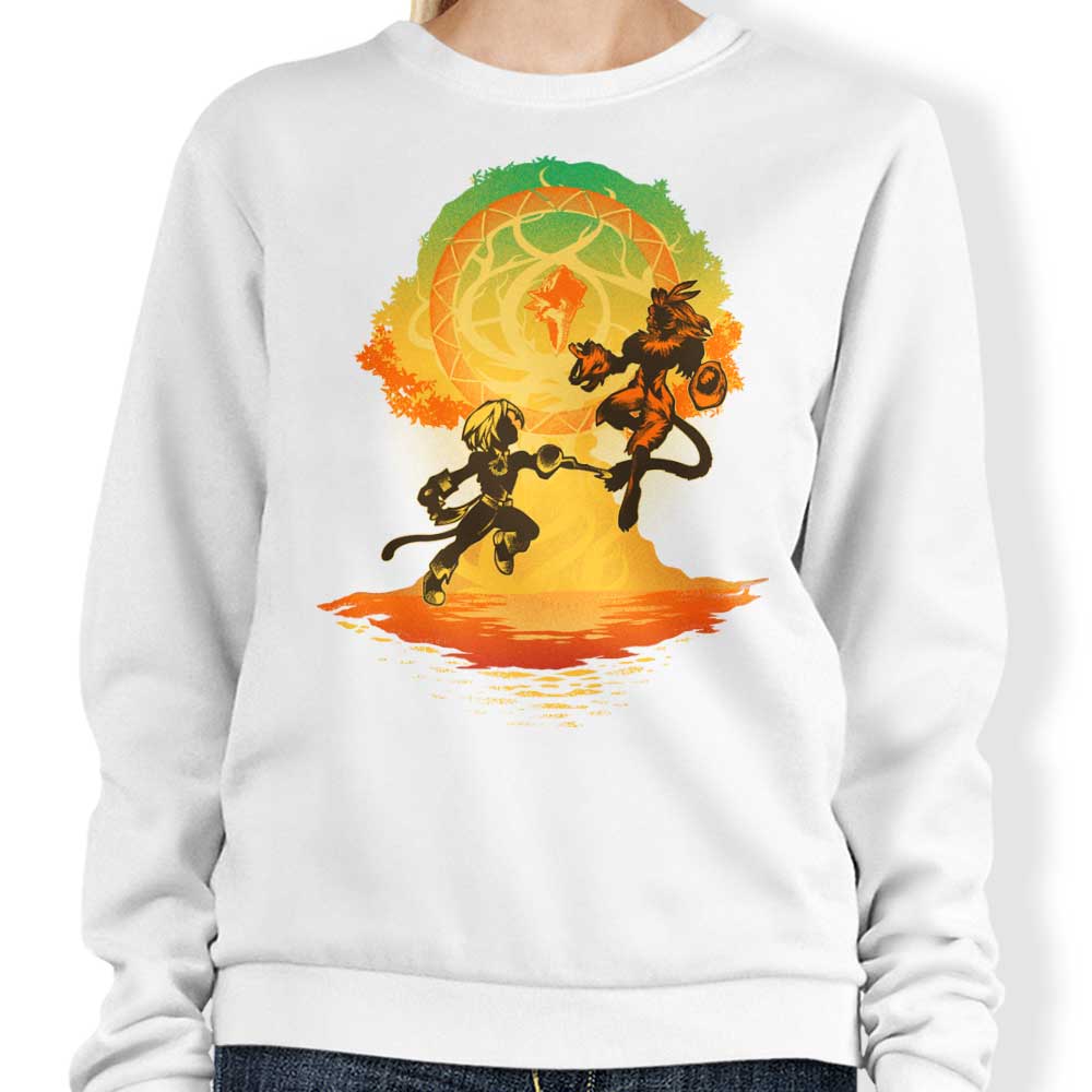 Hypertwenty's Battle of Destiny Crewneck Sweatshirt - Ideal for All-Day Wear