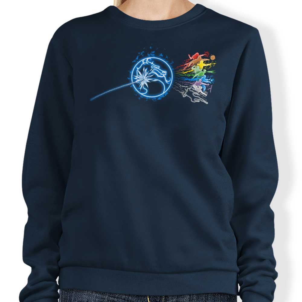 Prime Premne Design's Fatal Side of the Realms Comfortable Crewneck Sweatshirt