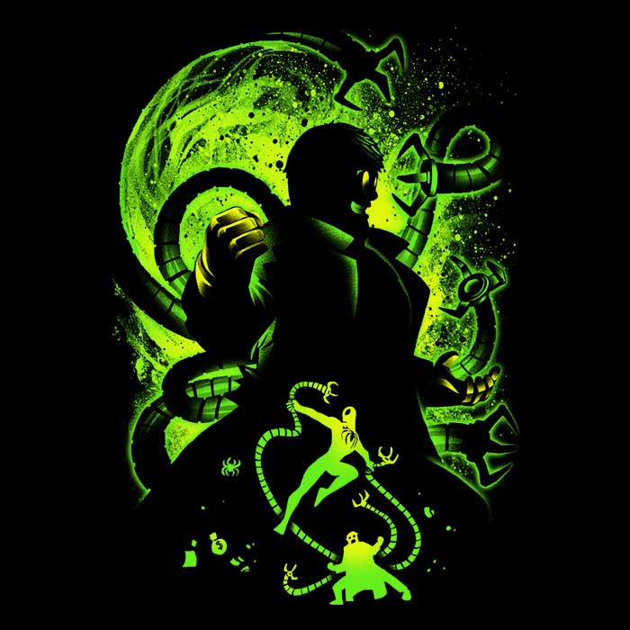 Alemaglia's Comfortable Mechanical Tentacles Crewneck Sweatshirt
