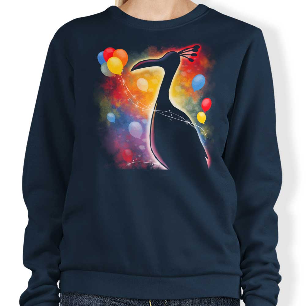 Vallina84 Bird Adventure Crewneck Sweatshirt in S - 4XL Sizes