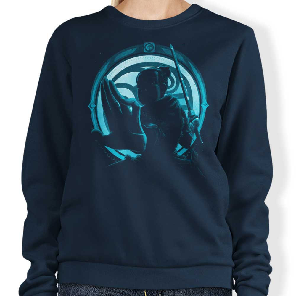 Space Sword Master Crewneck Sweatshirt for Comfortable Wear