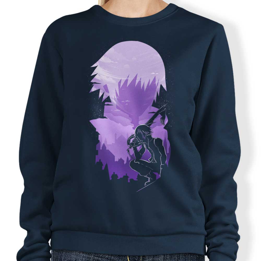 Donnie Illustrations' Light and Darkness Comfortable Crewneck Sweatshirt