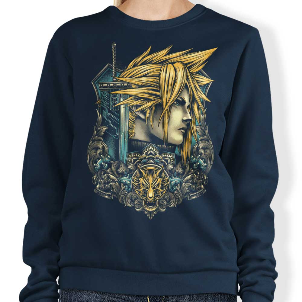 Ex-Soldier Emblem Crewneck Sweatshirt in S - 4XL Sizes