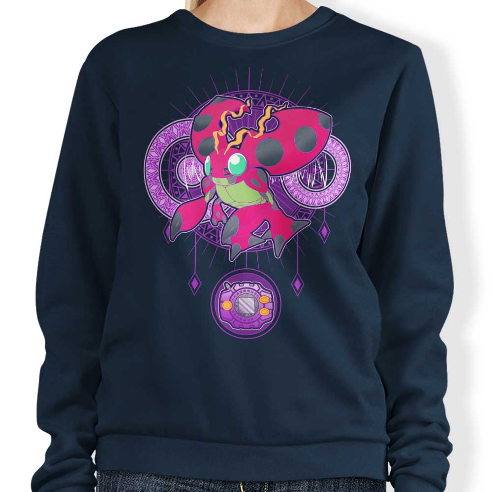 Knowledge Crest - High - Quality Crewneck Sweatshirt