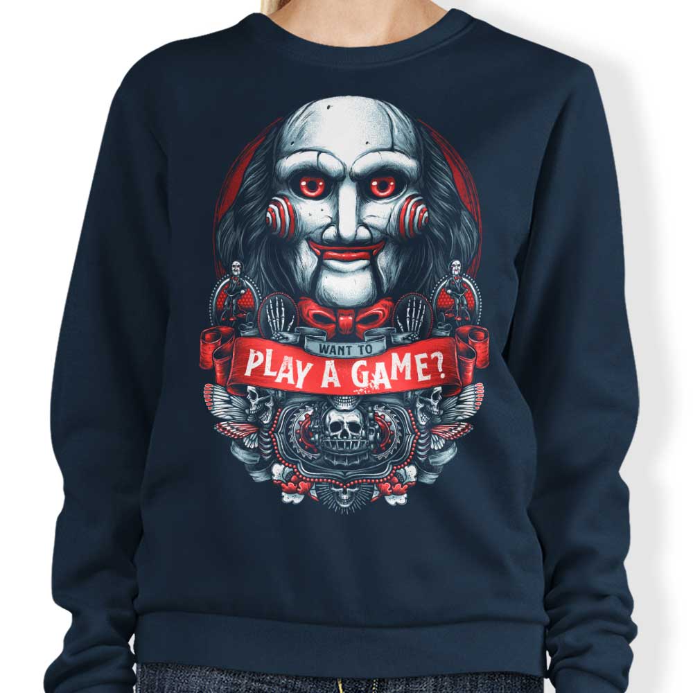 Glitchygorilla's 'Let's Have Fun' Crewneck Sweatshirt - S to 4XL Sizes