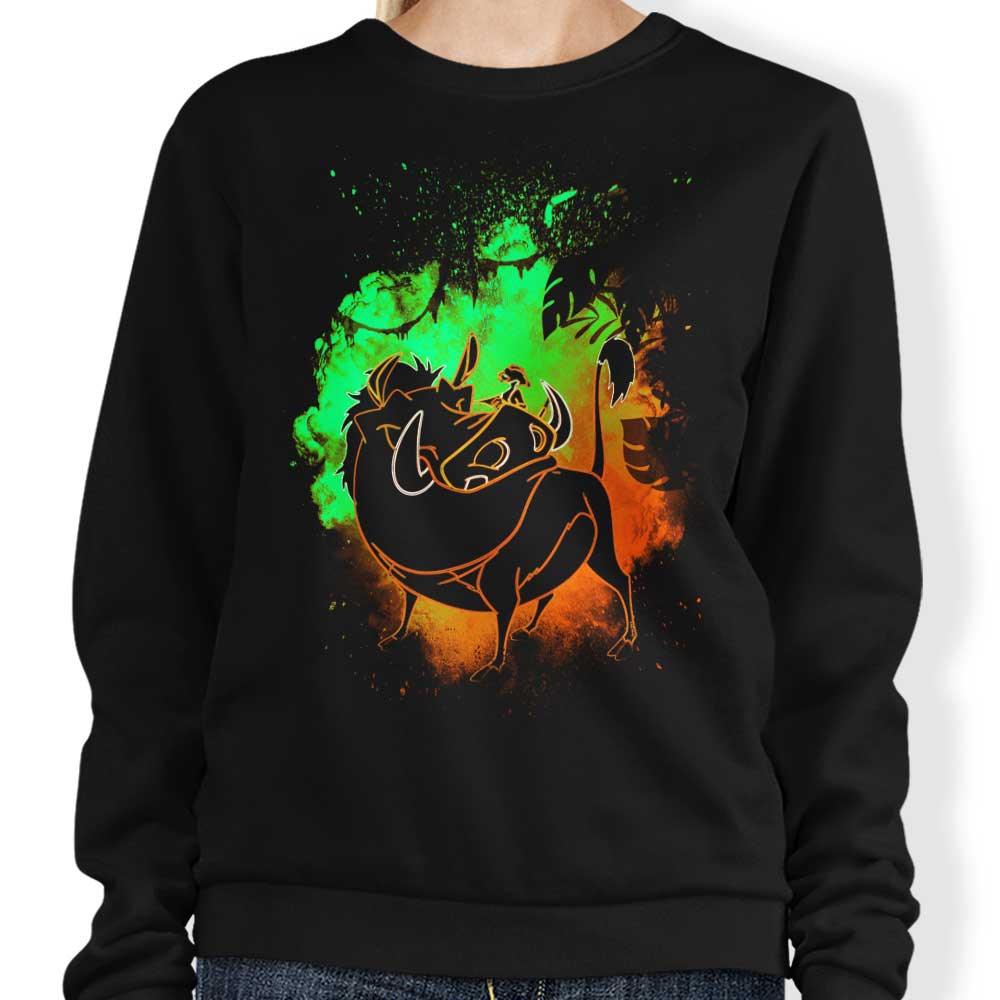 Comfortable 'Hakuna Matata Soul' Crewneck Sweatshirt in S - 4XL