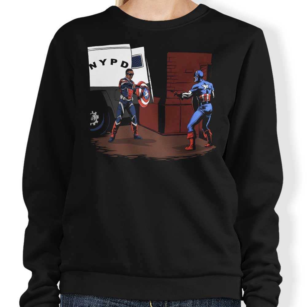 Zascanauta 'I Am the Captain' Crewneck Sweatshirt for Comfortable Wear