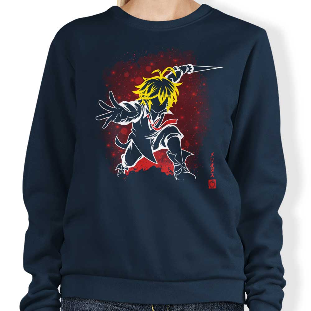 Soulkr's Wrathful Sin Crewneck Sweatshirt for Comfort and Style