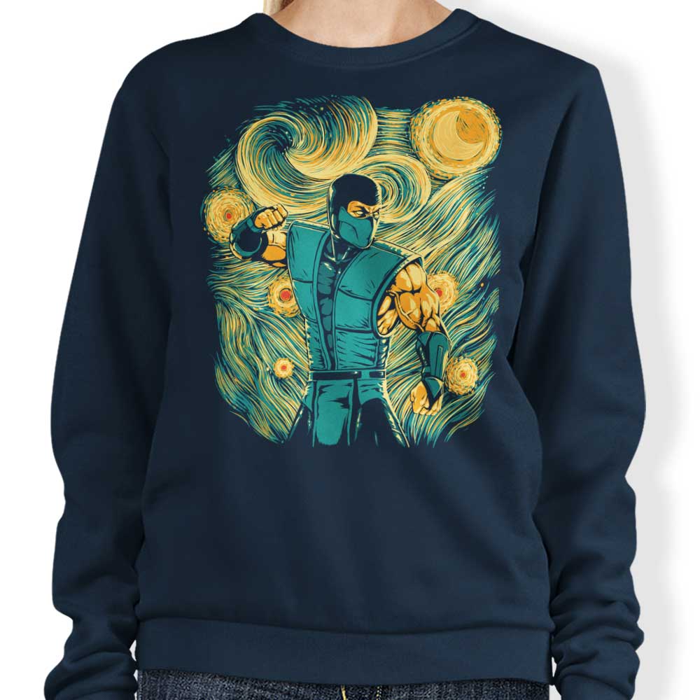Ddjvigo's Comfortable 8.5 - Ounce Starry Ice Crewneck Sweatshirt