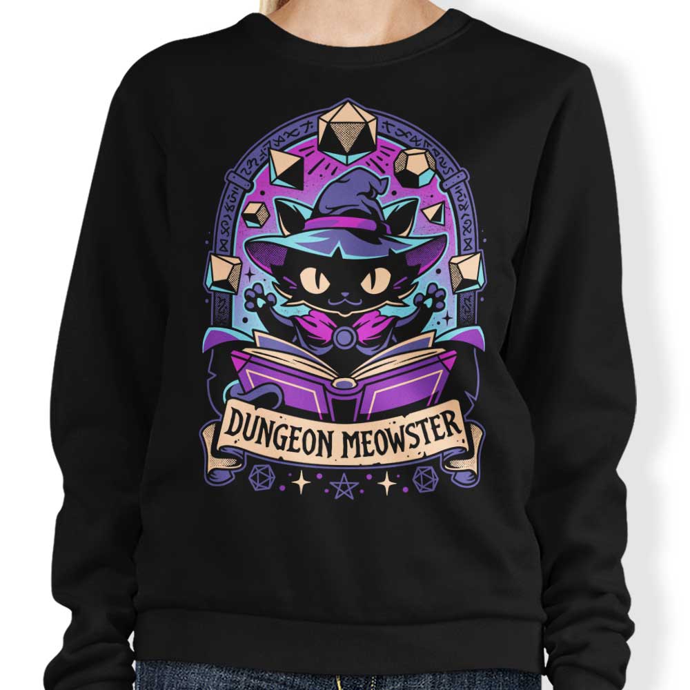 Comfy Feline Dungeon Keeper Sweatshirt for Cat Lovers
