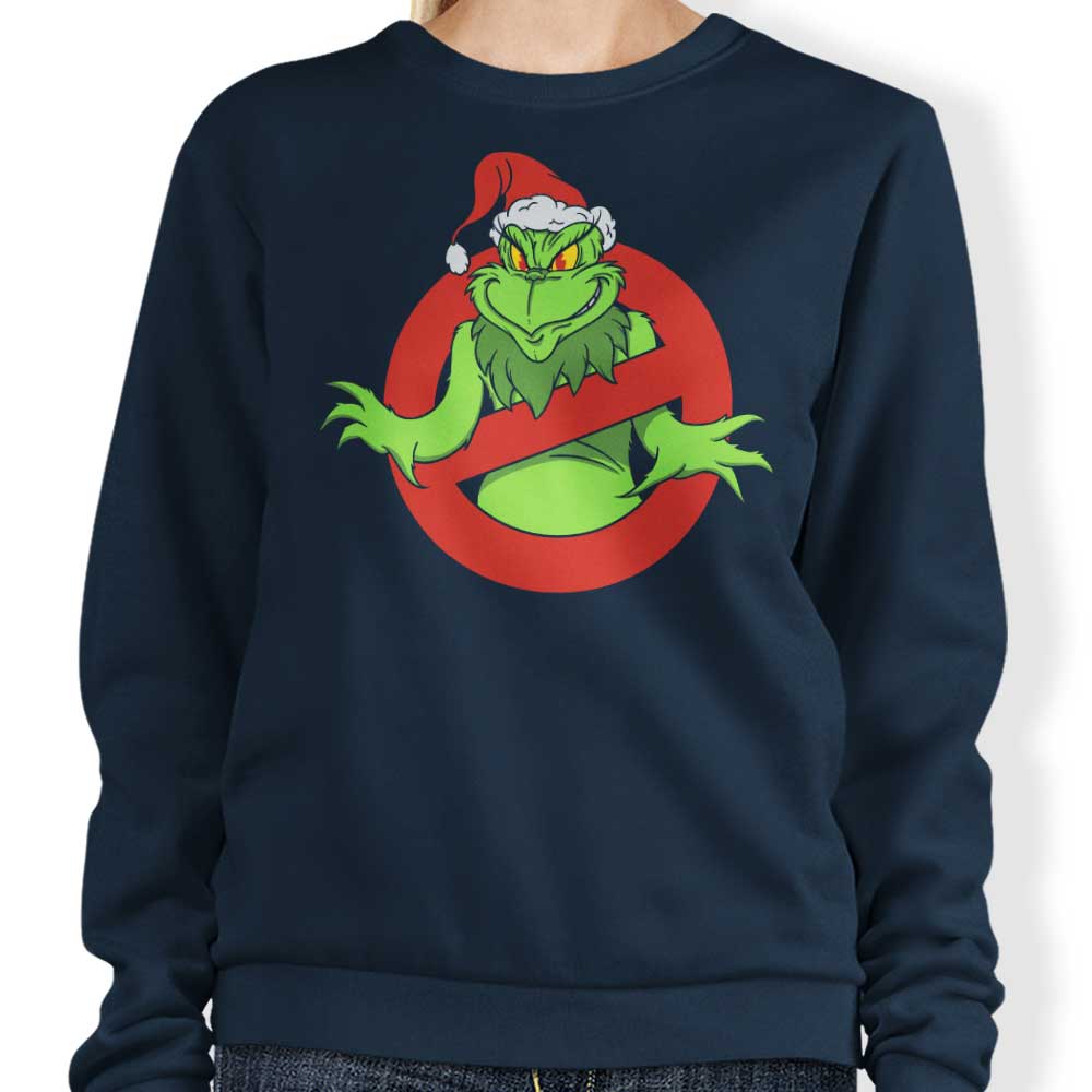 Grinchbusters Crewneck Sweatshirt - Comfortable and Durable Apparel