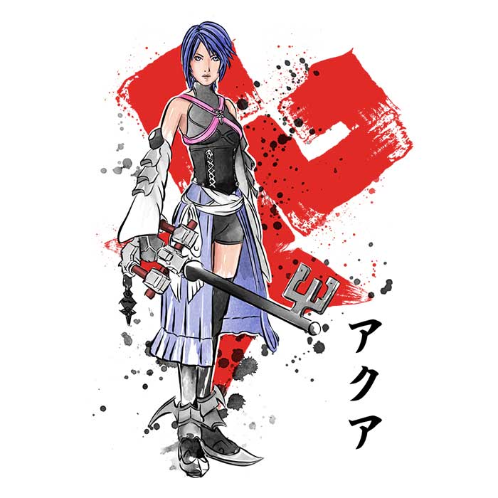 Watercolor Keyblade Master Crewneck Sweatshirt - Comfortable S - 4XL