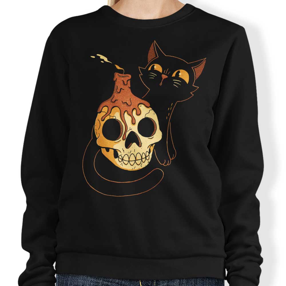 DinoMike's Lights Out Crewneck Sweatshirt in S - 4XL Sizes