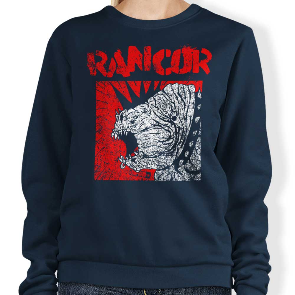 illproxy Punk Rancor Crewneck Sweatshirt for Men and Women