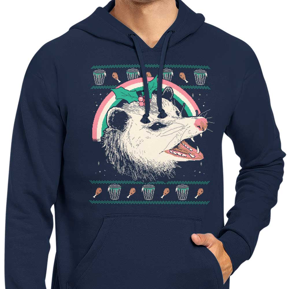 Hillary White's Trash the Halls Comfortable Zip-Up & Pullover Hoodies