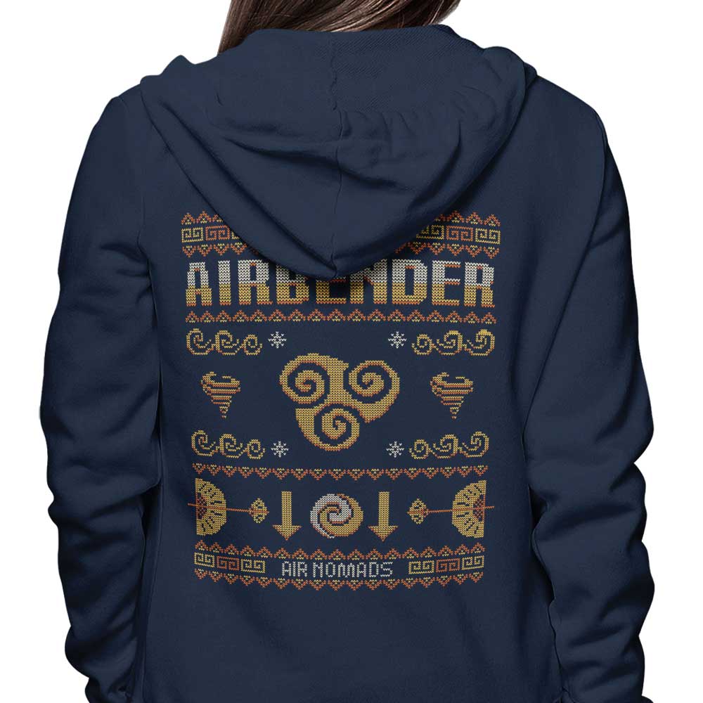 Air Nomad Inspired Zip-Up and Pullover Hoodie Sweaters