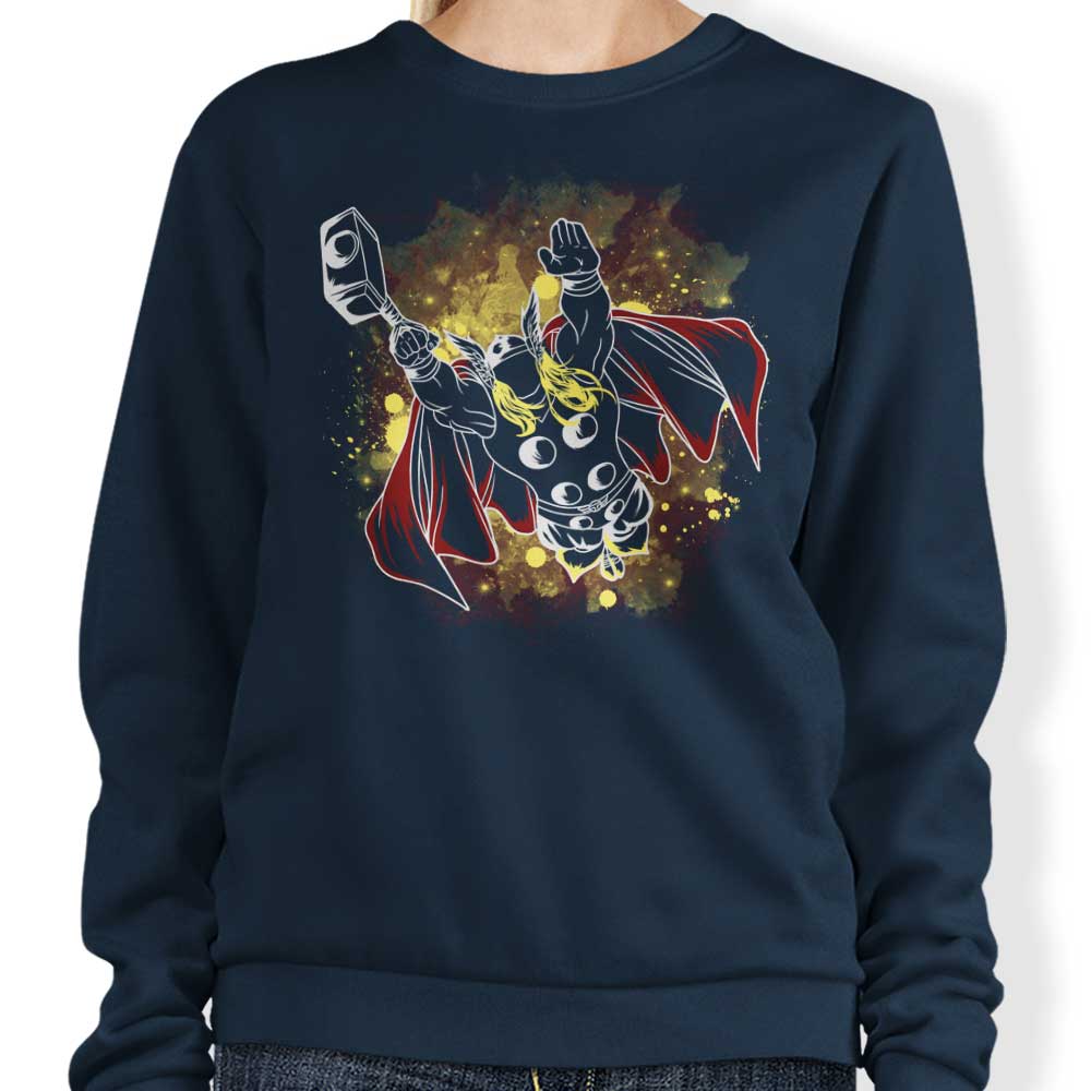 Soulkr's Inked God Crewneck Sweatshirt in S - 4XL Sizes