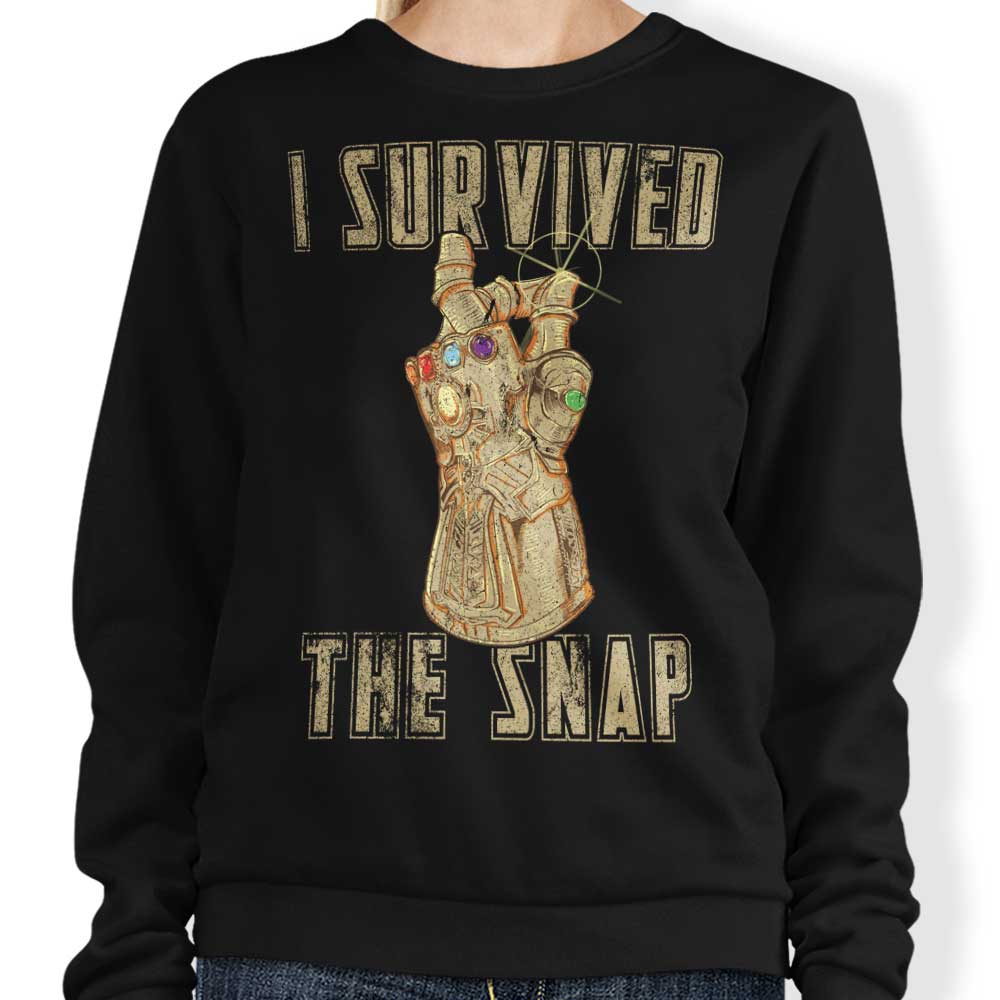 Survived the Decimation - Legendary Phoenix Crewneck Sweatshirt for All Sizes